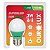 Lâmpada super led bolinha S30 3w bivolt verde ourolux. - Imagem 3