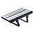 Refletor Industrial holofote modular LED 900W 4000K branco neutro IP67. - Imagem 4