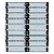 Refletor Industrial holofote modular LED 900W 3000K branco quente IP67. - Imagem 1