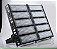 Refletor Industrial holofote modular LED 500W 3000K branco quente IP67. - Imagem 2