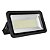Refletor LED 500W 6500K branco frio preto SMD IP66 bivolt. - Imagem 1