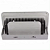 Refletor LED COB 500W Cinza 6500K branco frio IP66 bivolt. - Imagem 5