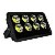 Refletor holofote LED Ultra COB preto 400w 6500K branco frio IP66. - Imagem 1