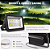 Refletor LED COB 400W Preto 6500K branco frio IP66 bivolt. - Imagem 5