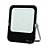 Refletor Pro LED 400W preto 6500K branco frio SMD IP66 bivolt. - Imagem 1