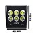 Refletor holofote LED super COB 300w preto 3000K branco quente IP66. - Imagem 3