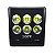 Refletor holofote LED super COB 300w preto 3000K branco quente IP66. - Imagem 1