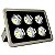 Refletor holofote LED Ultra COB cinza 300w 3000K branco quente IP66. - Imagem 1