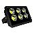 Refletor holofote LED Ultra COB preto 300w 3000K branco quente IP66. - Imagem 1