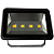 Refletor Preto LED COB 200W 3000K branco quente IP66 bivolt. - Imagem 4