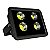Refletor holofote LED Ultra COB 200w 3000K a prova d'água IP66. - Imagem 1