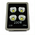 Refletor holofote LED Ultra COB Cinza 200w 3000K a prova d'água IP66. - Imagem 1