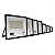 Mini refletor holofote led SMD 150w 3000K IP67. - Imagem 5