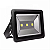 Refletor Preto LED COB 150W 3000K branco quente IP66 bivolt. - Imagem 3