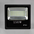 Refletor LED 150W 6500K preto SMD IP66 bivolt. - Imagem 1