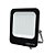 Refletor Pro LED 100W 6500K preto SMD IP66 bivolt. - Imagem 1