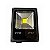 Refletor LED COB 20W 3000K Preto IP66 bivolt. - Imagem 1