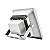 Refletor Holofote LED COB cinza 10W 3000K IP66 bivolt. - Imagem 3