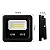 Refletor LED 10W Preto SMD Verde bivolt IP66. - Imagem 2
