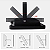 Refletor LED 10W Preto SMD Azul  bivolt IP66. - Imagem 3