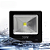 Refletor holofote LED COB 50w preto Azul IP66. - Imagem 1