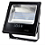 Refletor LED 300W preto 3000K branco quente SMD IP66 bivolt. - Imagem 1