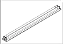 Luminária multifuncional na cor branca para 2 lâmpadas 18/20W 120cm. - Imagem 3