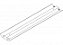 Luminária industrial lateral para 2 lâmpadas 9/10W 60cm. - Imagem 2