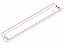 Luminária industrial Gaivota de alto rendimento para 4 lâmpadas 18/20W 120cm. - Imagem 2