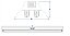 Luminária industrial Gaivota de alto rendimento para 1 lâmpada 18/20W 120cm. - Imagem 4
