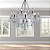 Lustre 12 Braços Cristal K9 Legítimo Clássico Maria Thereza Transparente E-14 Bivolt. - Imagem 5