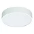 Plafon de Sobrepor Branco Fosco Ideia Redondo P/ 4 lâmpadas E-27 Ø28x9cm Alumínio. - Imagem 1