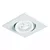 Spot de Embutir Branco Fosco Nuru Quadrado Facho Orientável Dicroica PAR16 8,6x8,6x6,7cm Alumínio. - Imagem 1