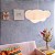 Pendente Nuvem Fluffy 20x43x33cm Polietileno Branco. - Imagem 2