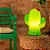 Luminária Cactus Flor Kawai 28x26x14cm Polietileno Verde e Vermelho. - Imagem 7