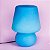 Abajur Mini Lampe Ø20x29cm Polietileno Azul. - Imagem 2