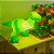 Luminária Rex Toy Story 28x45x43cm Polietileno Verde. - Imagem 2