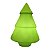 Luminária Árvore de Natal Ø30x46cm Polietileno Verde. - Imagem 2
