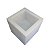 Luminária Cachepot Ouvert Externo 42x42x42cm Polietileno Branco. - Imagem 2
