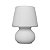 Abajur Micro Lampe Coração 23x19x12cm Polietileno Branco e Vermelho. - Imagem 4