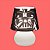 Abajur Micro Lampe Star Wars Vader Dark Side Ø15x20cm Polietileno Branco e Preto. - Imagem 3