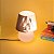 Abajur Micro Lampe Star Wars Vader Dual Ø15x20cm Polietileno Branco e Preto. - Imagem 2
