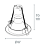 Spot de Embutir Nuru Redondo Facho Orientável AR111 Ø14,5x8cm Alumínio Branco Fosco Microtexturizado. - Imagem 2