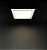 Luminária de Embutir LED Miradi Quadrado 5000K 34,7W Bivolt 8x40x40cm Alumínio e Acrílico Branco Fosco. - Imagem 3