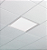 Luminária de Embutir LED Miradi Quadrado 3000K 73W Bivolt 9,5x61,8x61,8cm Alumínio e Acrílico Branco Fosco. - Imagem 3