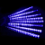 8 Tubos snowfall 384 super Leds azul dupla face 50cm (3528) uso externo IP44 bivolt. - Imagem 1