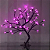 Árvore Cerejeira 48 Leds 8f Natal Rosa Bivolt. - Imagem 1