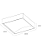 Plafon de Sobrepor LED Tulia Quadrado 4000K 26,5W Bivolt 46,5x46,5x10cm Alumínio Branco Fosco. - Imagem 2