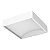 Plafon de Sobrepor LED Tulia Quadrado 5000K 26,5W Bivolt 46,5x46,5x10cm Alumínio Branco Fosco. - Imagem 1