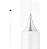 Poste de Luz LED Zio Cilíndrico Externo 5000K 16W Bivolt 300xØ15,3cm Alumínio Branco Fosco e Acrílico. - Imagem 1